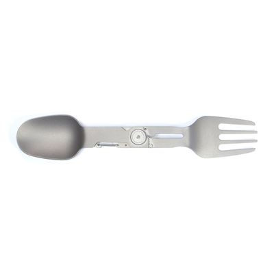 Spork Compact TITANIUM – folding spoon and fork with carabiner Origin Outdoors 562088 7