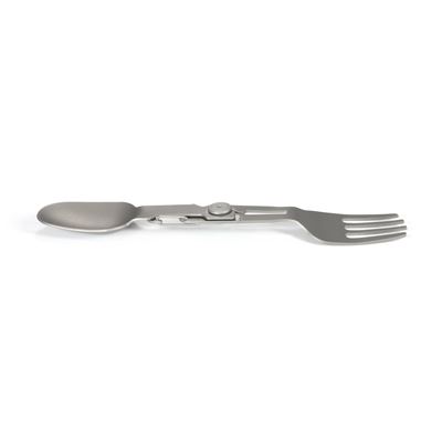 Spork Compact TITANIUM – folding spoon and fork with carabiner Origin Outdoors 562088 3