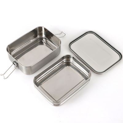 Two-tier stainless steel food box Lunchbox Deluxe Double Origin Outdoors 562168 2