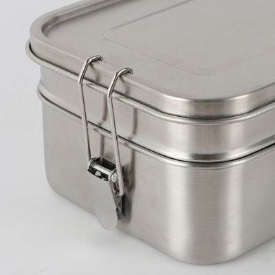Two-tier stainless steel food box Lunchbox Deluxe Double Origin Outdoors 562168 6