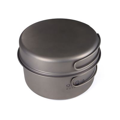 Cookware – mess tin 1 liter TITANIUM