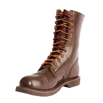 Leather Jump Boot 10 Inches BROWN