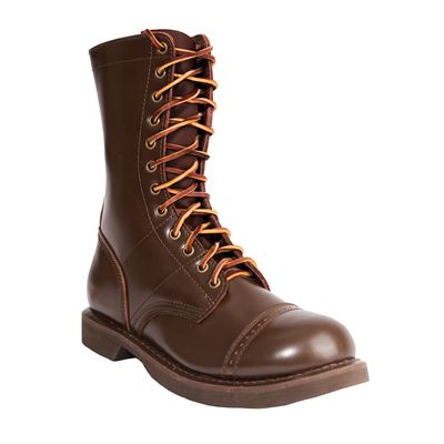 Leather Jump Boot 10 Inches BROWN