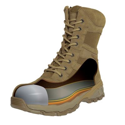 Shoes FORCED ENTRY DEPLOYMENT 8'' COYOTE BROWN