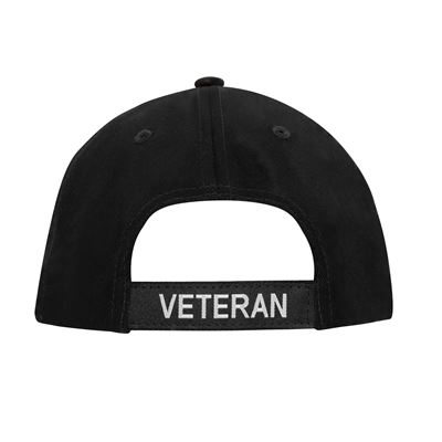 VETERAN Low Profile Cap BLACK