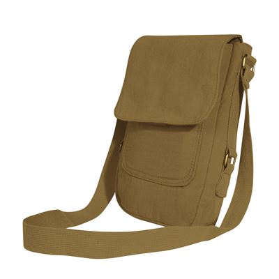Vintage Canvas TECH Bag COYOTE BROWN