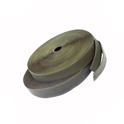 Velcro loop + hooks width 25 mm / 20 m KHAKI GREEN
