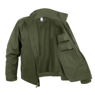 Lightweight Concealed Carry Jacket GREEN ROTHCO 59590 2