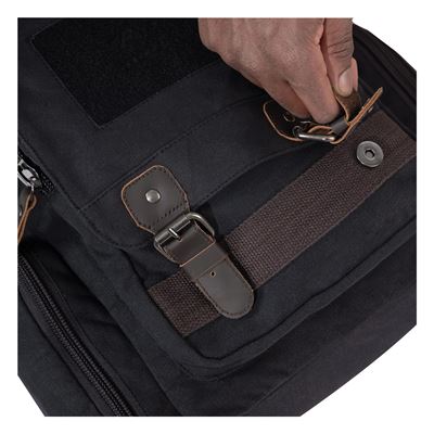 Vintage Canvas Sling Backpack BLACK ROTHCO 59680 4