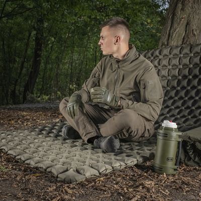 Sleeping Pad 195 × 120 × 5 inflatable double sleeping mat – GREEN M-TAC 60019001 3