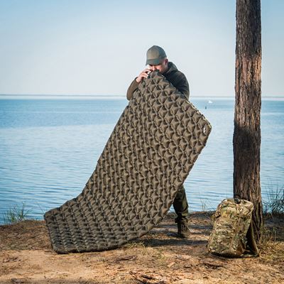 Sleeping Pad 195 × 120 × 5 inflatable double sleeping mat – GREEN M-TAC 60019001 8