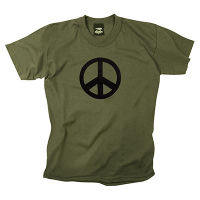 OLIVE shirt PEACE