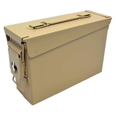 Metal Ammo Box US cal.30 SAND COLOR