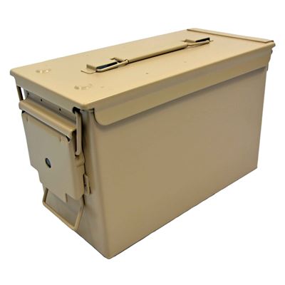 Metal Ammo Box US cal.50 SAND COLOR