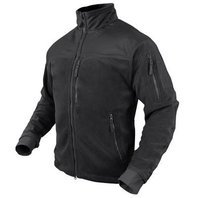 MICRO FLEECE jacket BLACK