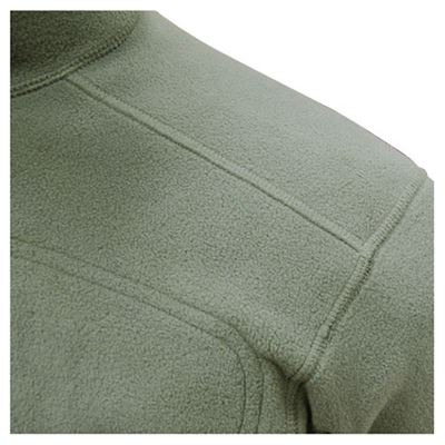 Zip Fleece Pullover GREEN