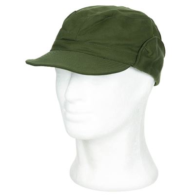 SWEDISH Cap M59 with Ear Covering GREEN