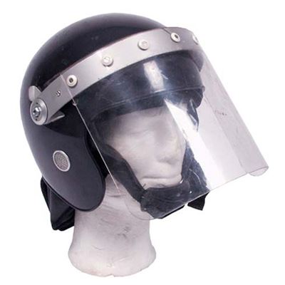 Anti-shock helmet with visor