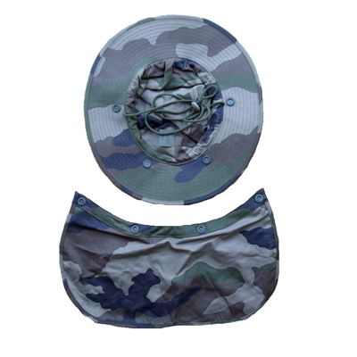 French hat with removable neck protection CCE TARN