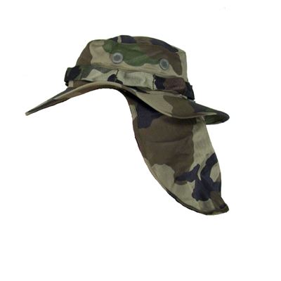 French hat with removable neck protection CCE TARN