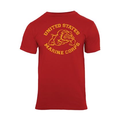 Shirt VINTAGE U.S. MARINE BULLDOG RED