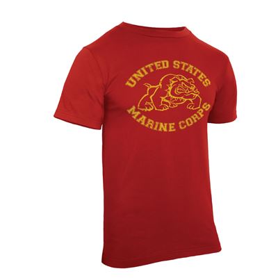 Shirt VINTAGE U.S. MARINE BULLDOG RED