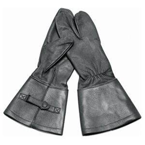 Used BW Leather Moto Gloves 3 Fingers