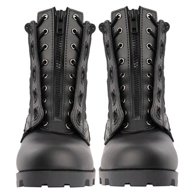 Zip shoe laces on BLACK ROTHCO 6195 2