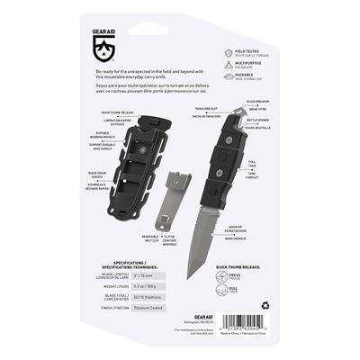 Knife KOTU™ Tanto COYOTE GEAR AID® 62045 11