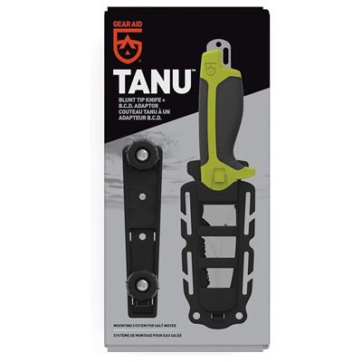 Knife TANU™ with B.C.D. adapter GREEN GEAR AID® 62075 6