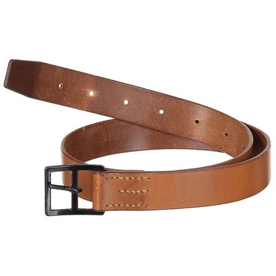 Trouser belt 33mm swiss leather BROWN