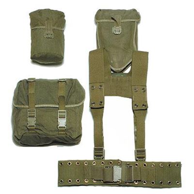 BW Carrier System with Gas Mask Pouch OLIVE