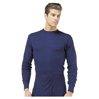 PERFORMANCE shirt features navy blue