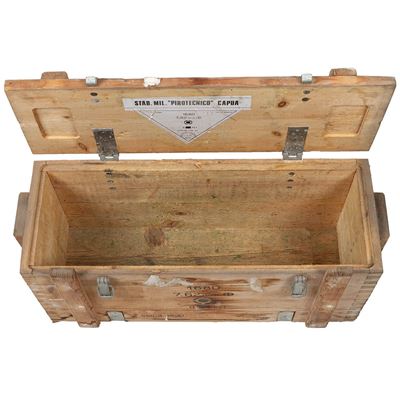 Used ITALIAN Transport Box WOOD