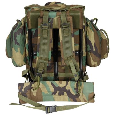 Backpack Turkish ALICE medium with frame WOODLAND used
