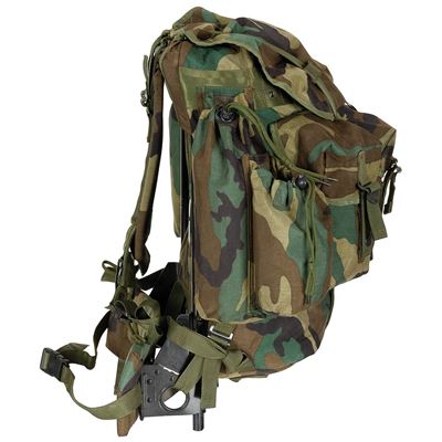 Backpack Turkish ALICE medium with frame WOODLAND used