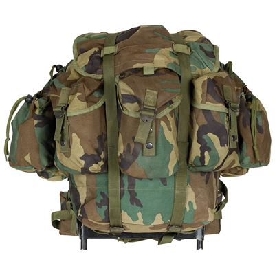 Backpack Turkish ALICE medium with frame WOODLAND used