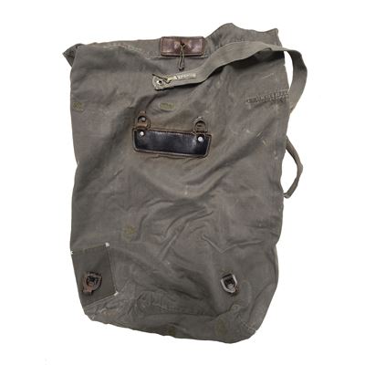 Duffle bag BH Austrian with leather elements used ANTIK