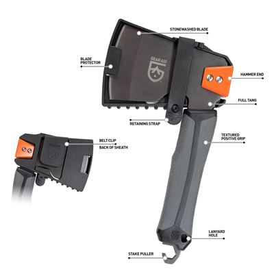 BALTA™ Camp multi-purpose hatchet GEAR AID® 63040 10