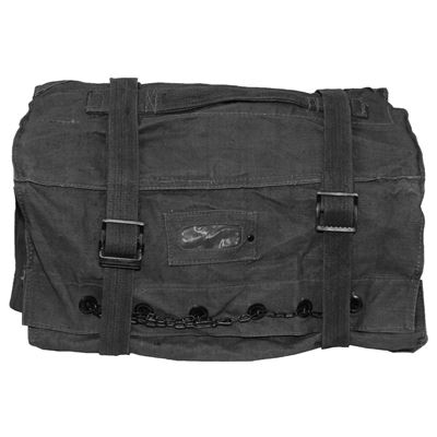 Italian transportbag CANVAS BLACK