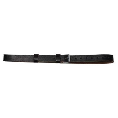 The belt 70 x 1.8 cm Austrian leather black feature