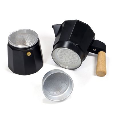 Espresso Maker BELLANAPOLI for 6 Cups BLACK Origin Outdoors 633030 4