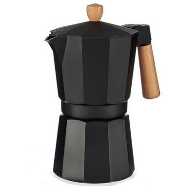 Espresso Maker BELLANAPOLI for 6 Cups BLACK
