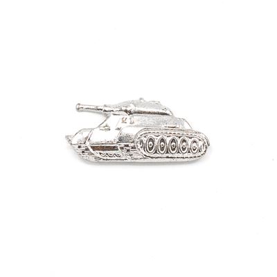 Czech army badge TANK SILVER