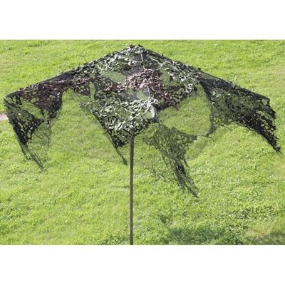 Parasol with camouflage net British