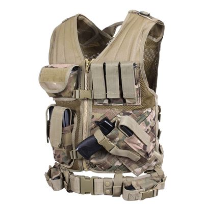 CROSS DRAW Vest Tactical MULTICAM ®