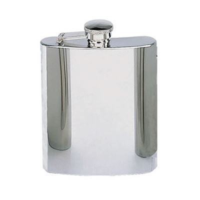 Hipflask Stainless Steel 225 ml (8 oz)