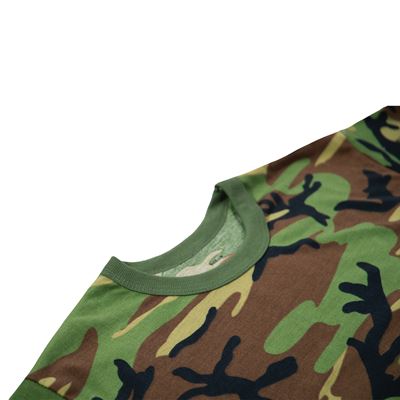 Military Moisture Wicking T-shirt WOODLAND