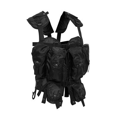 ROTHCO Tactical Assault Vest BLACK | MILITARY RANGE