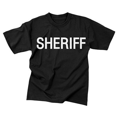 T-shirt BLACK SHERIFF